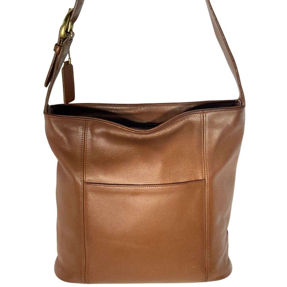 Vintage Coach F7C-4169 Erickson SoHo Leather Shoulder / Bucket Bag